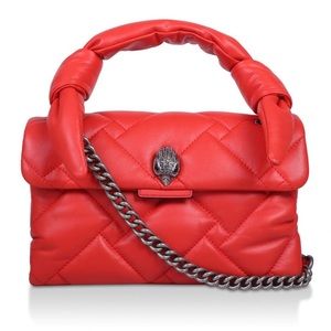 KENSINGTON BAG HANDLE RED – KURT GEIGER WOMENS